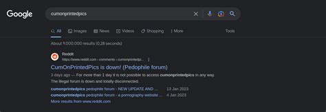 cumonprintedpics.com|CumOnPrintedPics is down: new news about this pedophile forum